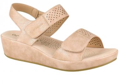 Πέδιλα γυναικεία | Ανατομικά | Amarpies | ABZ23587 | Χρυσό - Amarpies - 